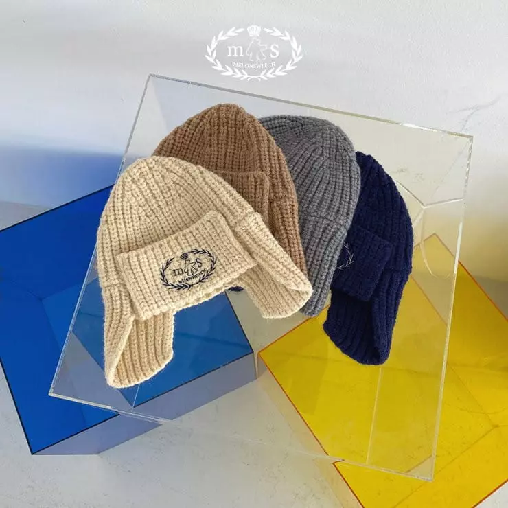 Melon Switch - Korean Children Fashion - #todddlerfashion - Logo Ears Hat - 3