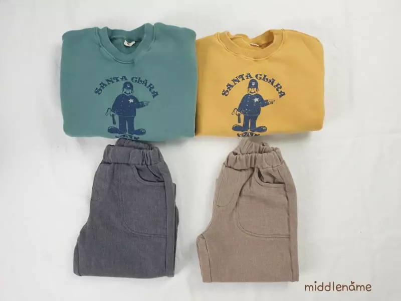 Middle Name - Korean Children Fashion - #childofig - Soilder Sweatshirt - 5