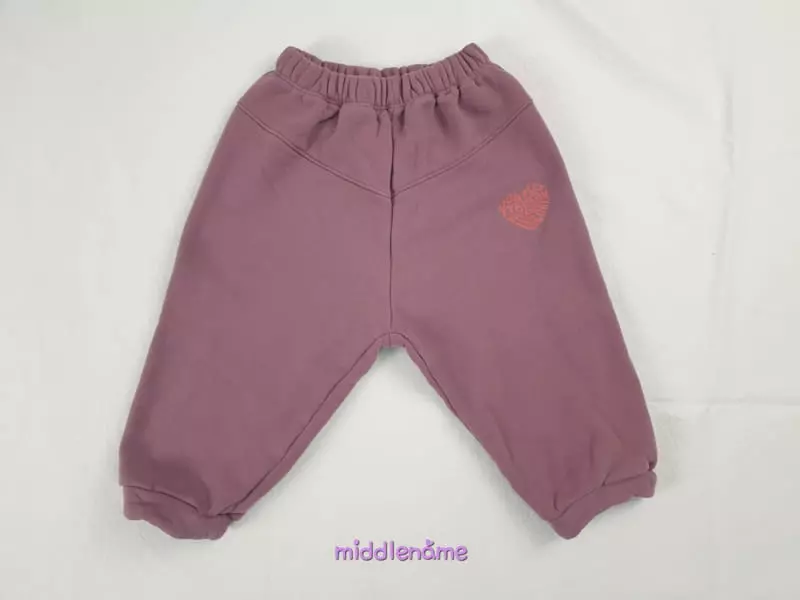 Middle Name - Korean Children Fashion - #childofig - Heart Slit Pants - 2