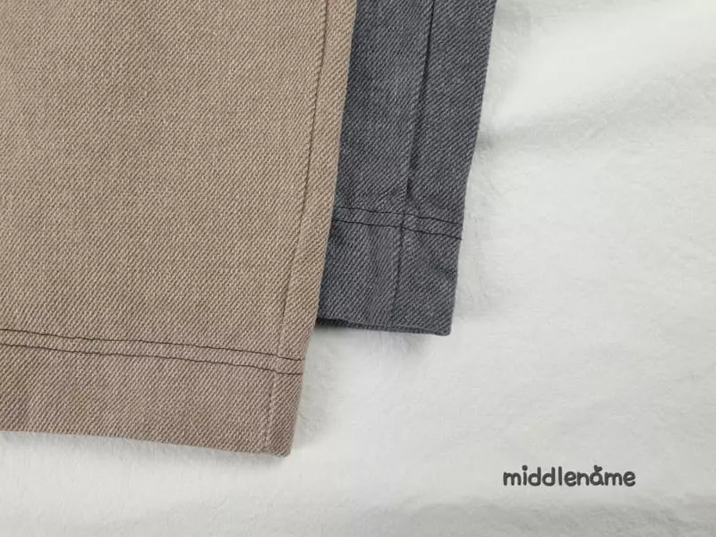 Middle Name - Korean Children Fashion - #discoveringself - Pigment Twill Pants - 3