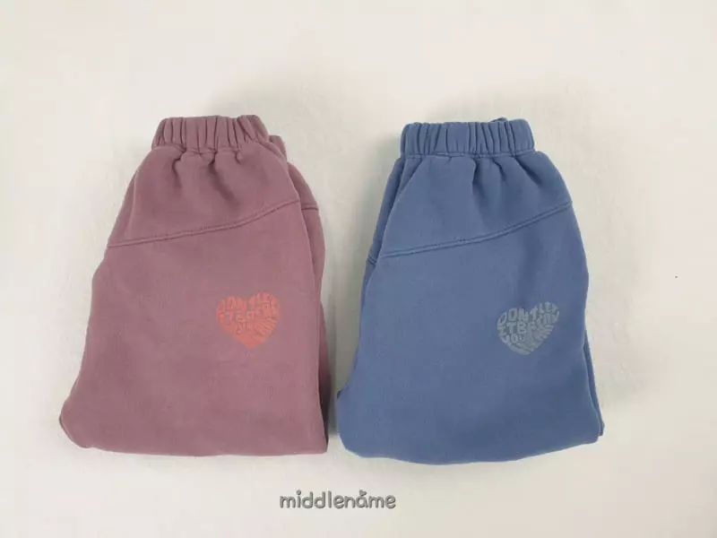 Middle Name - Korean Children Fashion - #fashionkids - Heart Slit Pants - 7