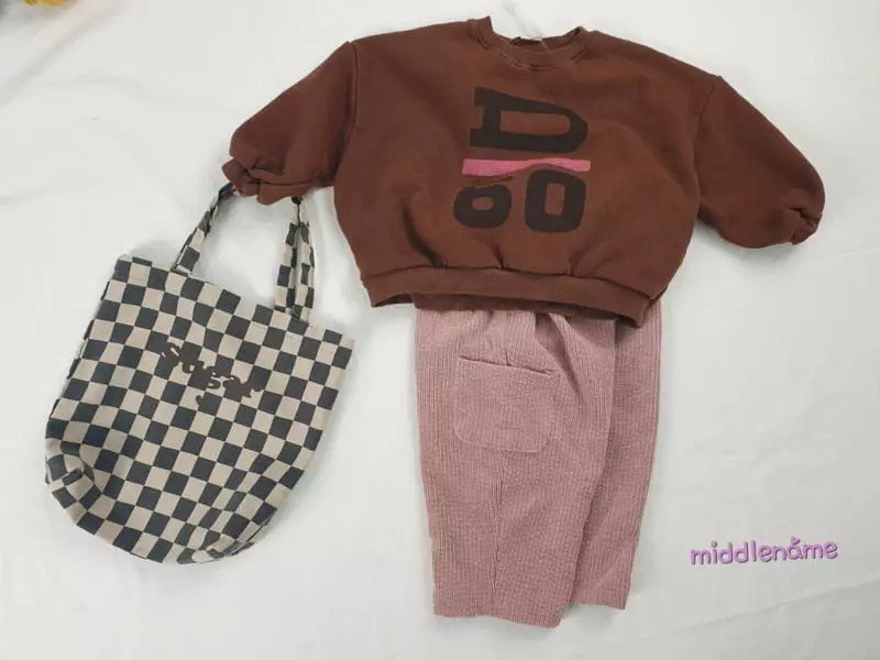 Middle Name - Korean Children Fashion - #kidsshorts - Sugar Bag - 4