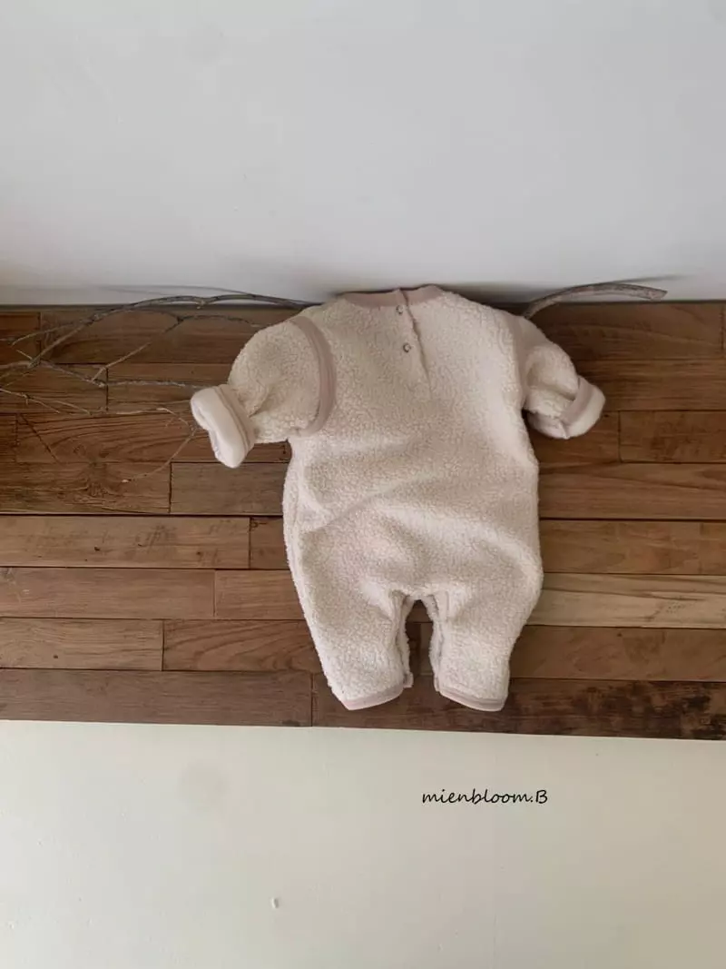 Mienbloom B - Korean Baby Fashion - #babyboutique - Bebe Poodle Bodysuit - 6