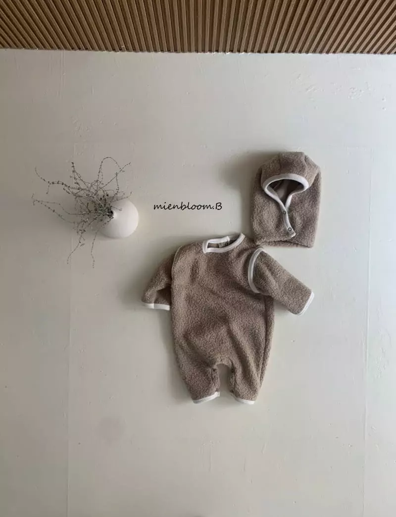 Mienbloom B - Korean Baby Fashion - #babyboutiqueclothing - Bebe Poodle Bodysuit - 7