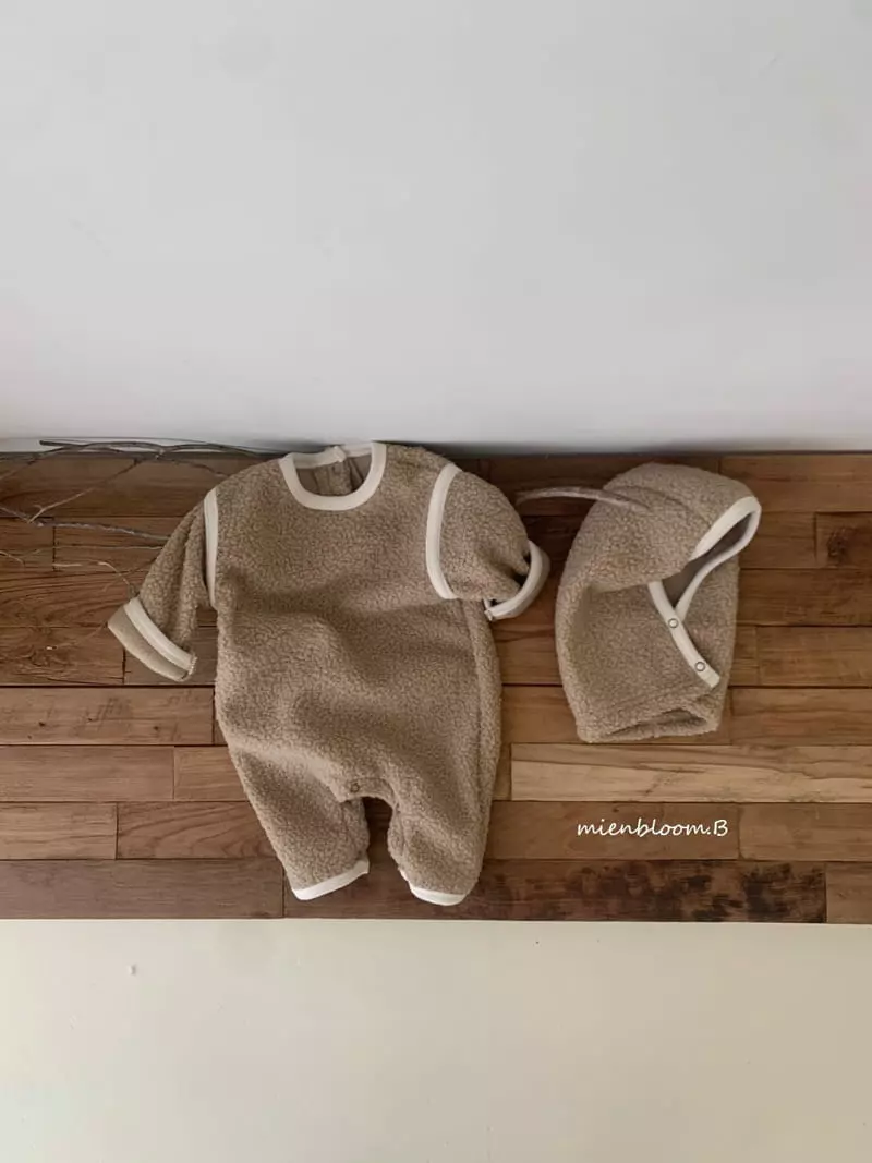 Mienbloom B - Korean Baby Fashion - #babyfashion - Bebe Poodle Bodysuit - 9