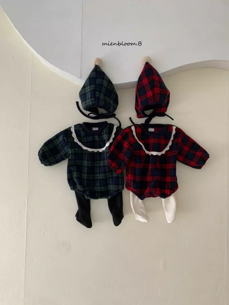 Mienbloom B - Korean Baby Fashion - #babyoutfit - Bebe Tatan Lace Bodysuit - 2