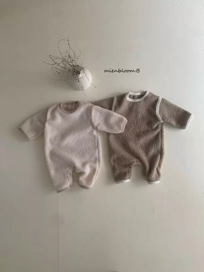 Mienbloom B - Korean Baby Fashion - #babywear - Bebe Poodle Bodysuit - 2