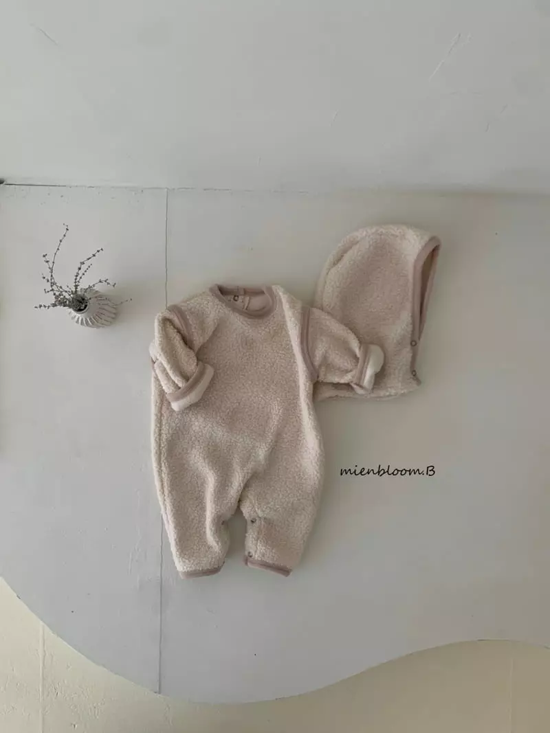 Mienbloom B - Korean Baby Fashion - #onlinebabyboutique - Bebe Poodle Bodysuit - 3