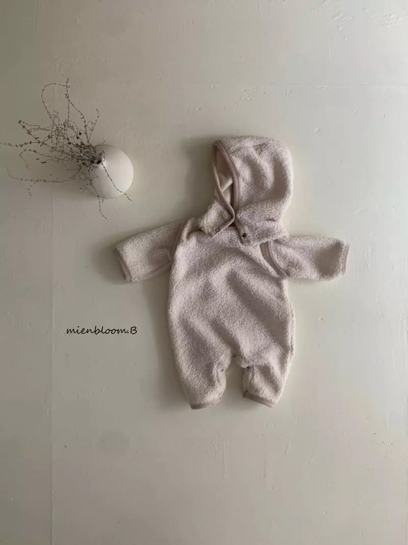 Mienbloom B - Korean Baby Fashion - #onlinebabyboutique - Bebe Poodle Bodysuit - 4