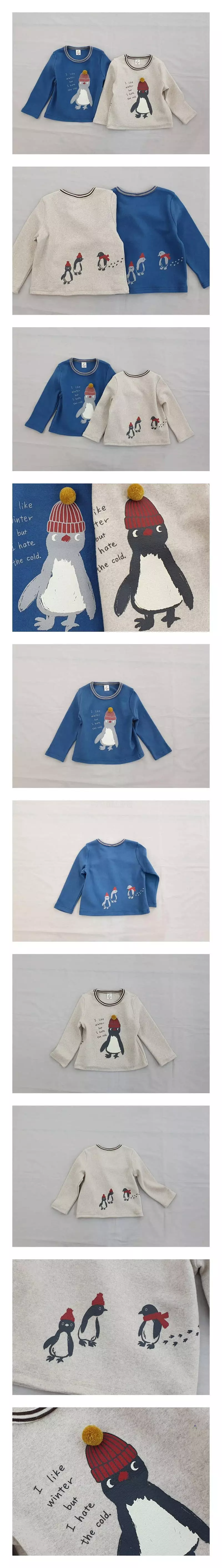 Milk Bebe - Korean Children Fashion - #Kfashion4kids - Penguin Tee