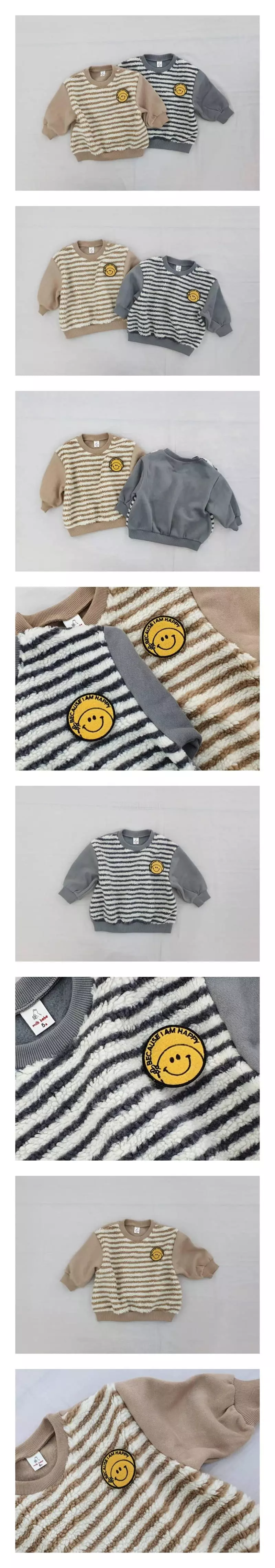 Milk Bebe - Korean Children Fashion - #childofig - Happy Tee