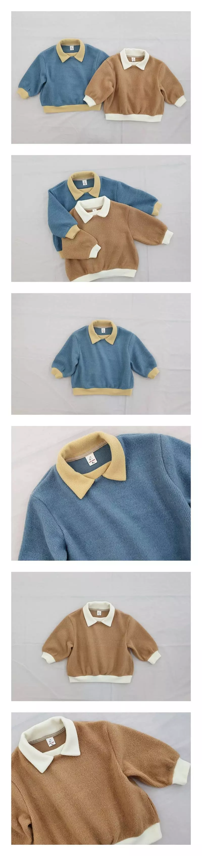 Milk Bebe - Korean Children Fashion - #childrensboutique - Herry Collar Tee