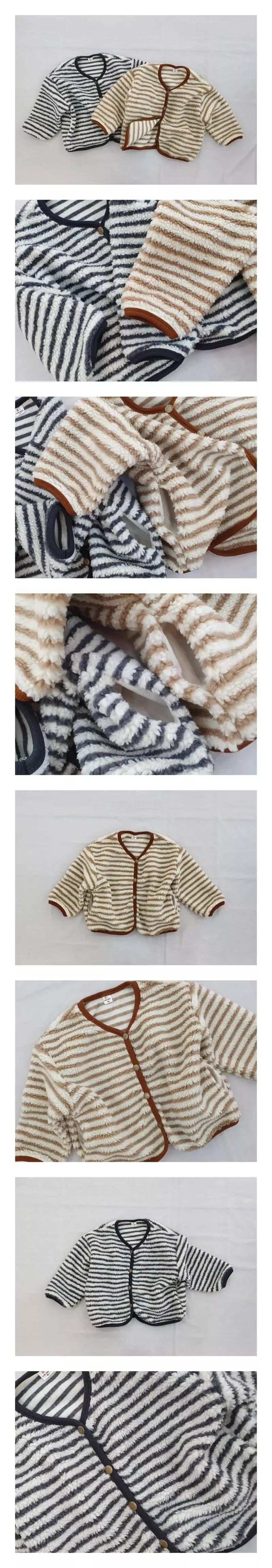 Milk Bebe - Korean Children Fashion - #prettylittlegirls - Stripes Jumper