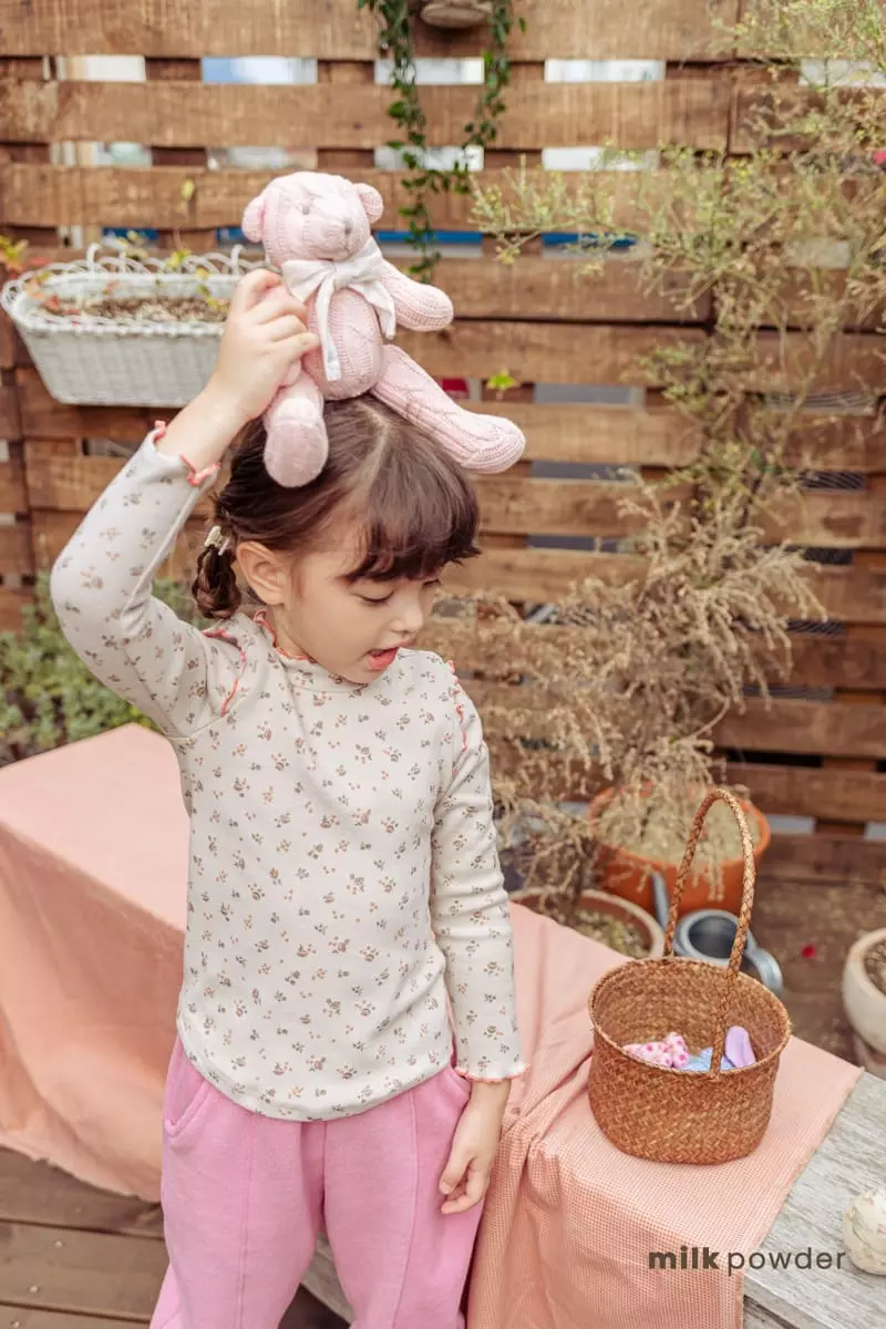 Milk Powder - Korean Children Fashion - #Kfashion4kids - Mocha Tee