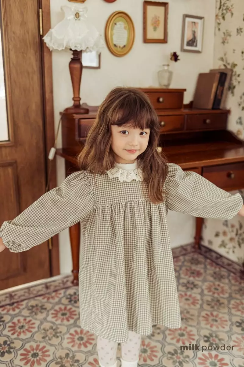 Milk Powder - Korean Children Fashion - #childofig - Rib One-piece