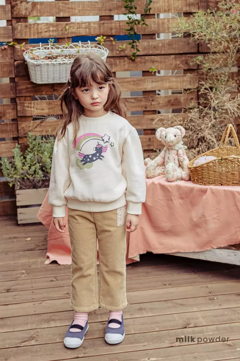 Milk Powder - Korean Children Fashion - #childofig - Unicorn Sweatshirt - 8