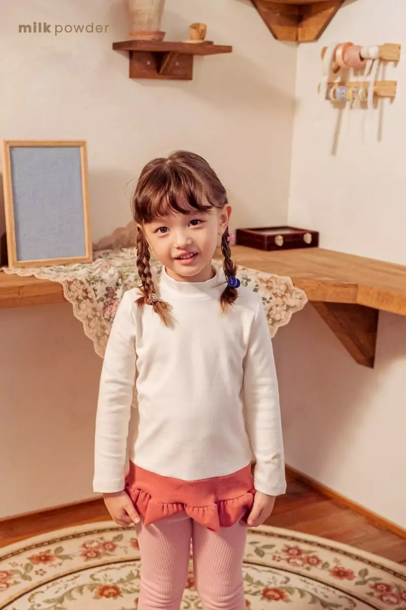 Milk Powder - Korean Children Fashion - #childofig - Frill Tee - 8
