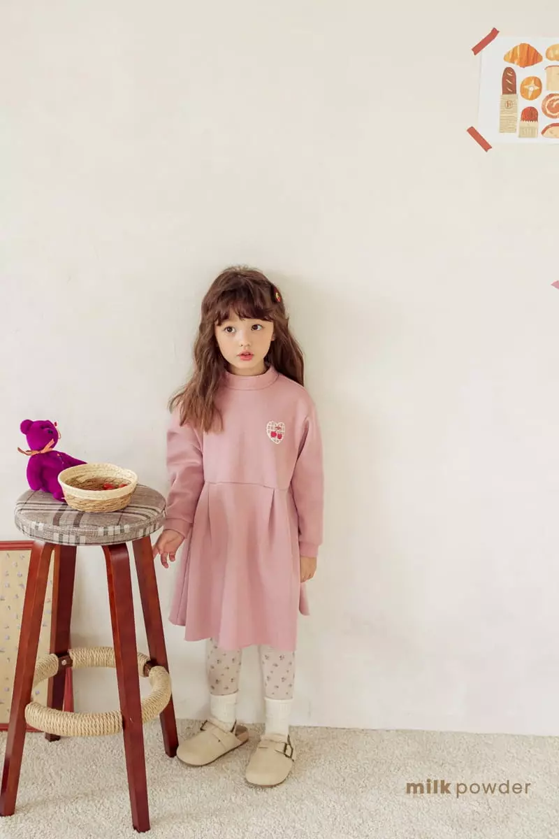 Milk Powder - Korean Children Fashion - #childrensboutique - Cherry One-piece