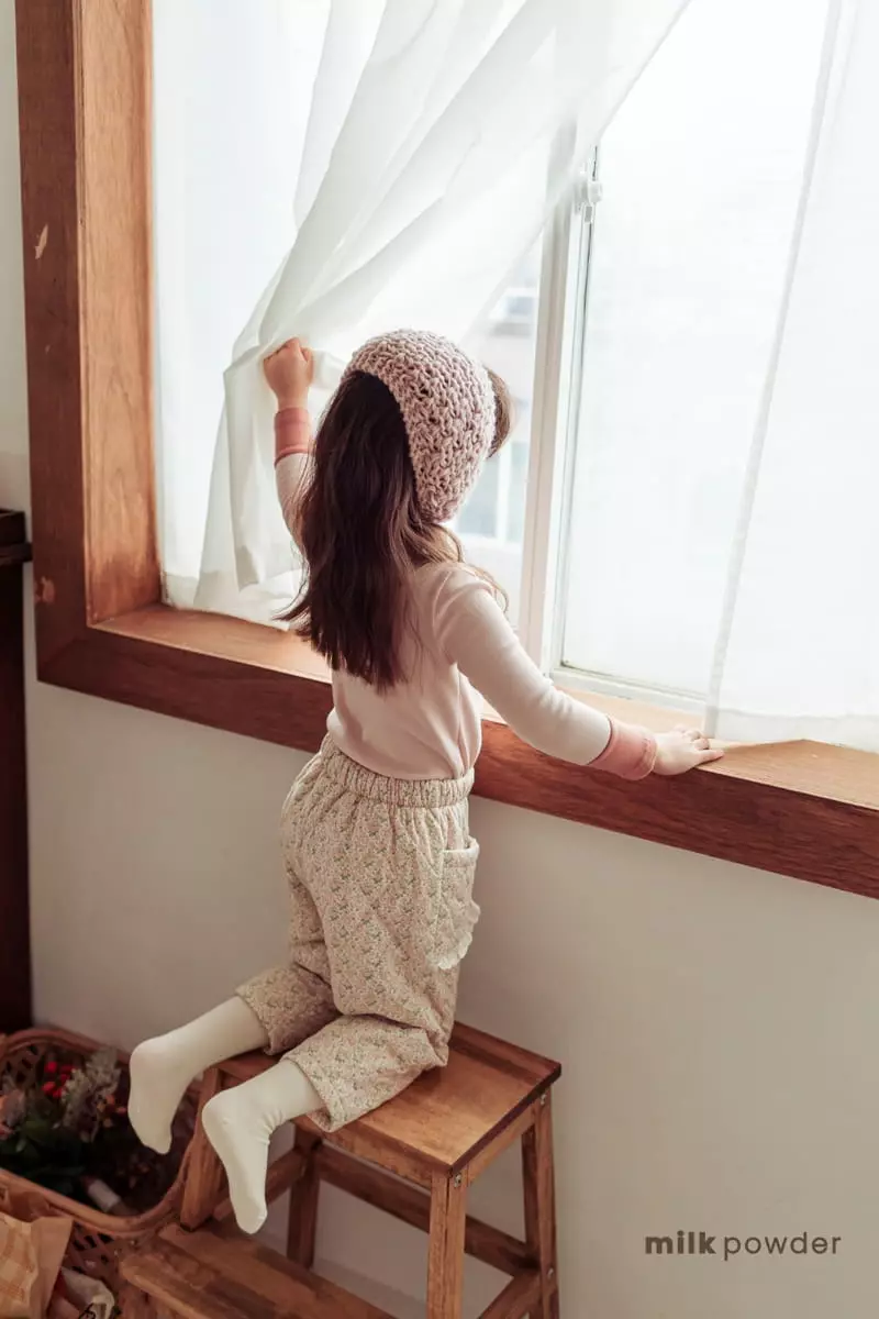 Milk Powder - Korean Children Fashion - #childrensboutique - Quilting Pants - 5
