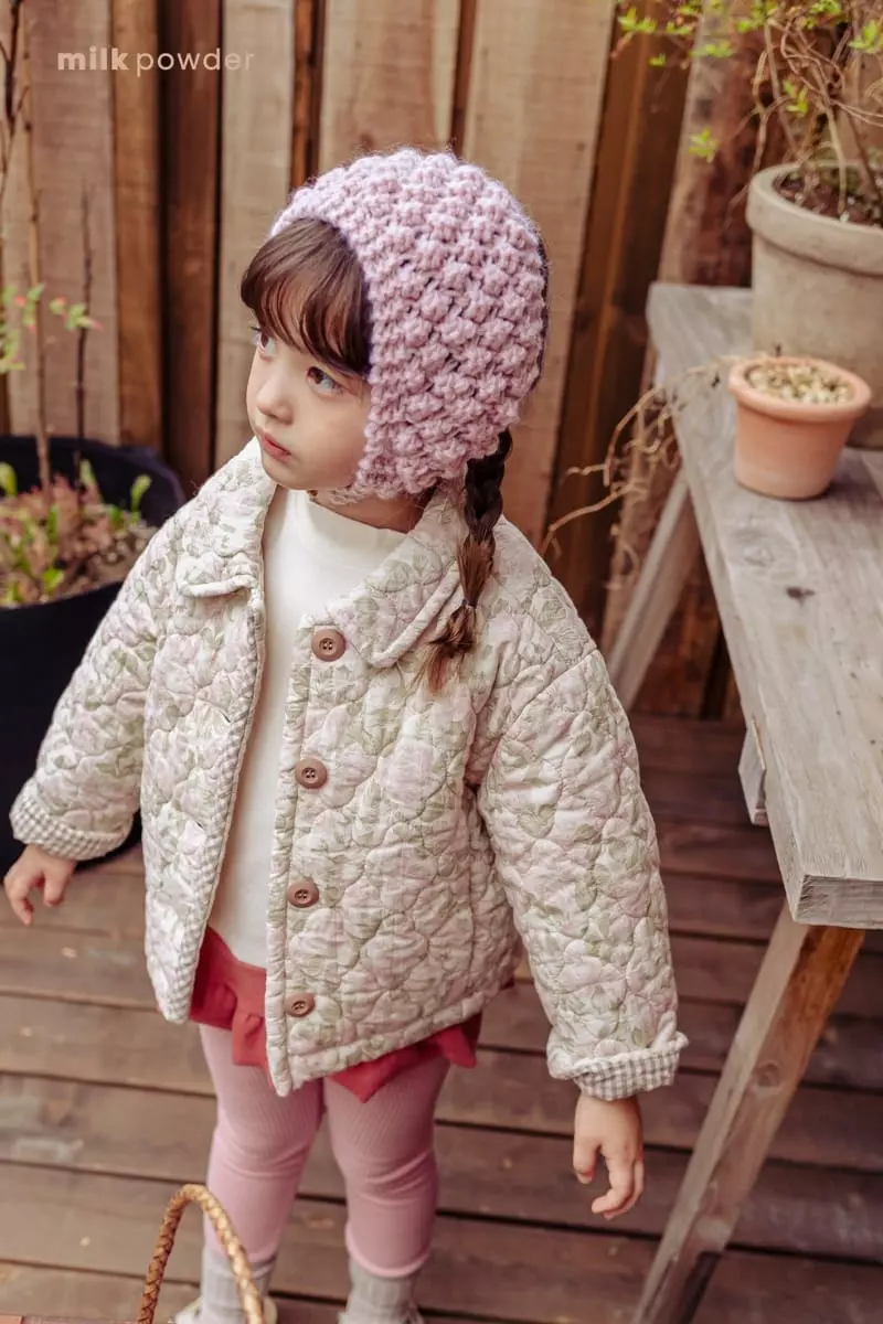 Milk Powder - Korean Children Fashion - #childrensboutique - Mongsili Padding Jacket - 4