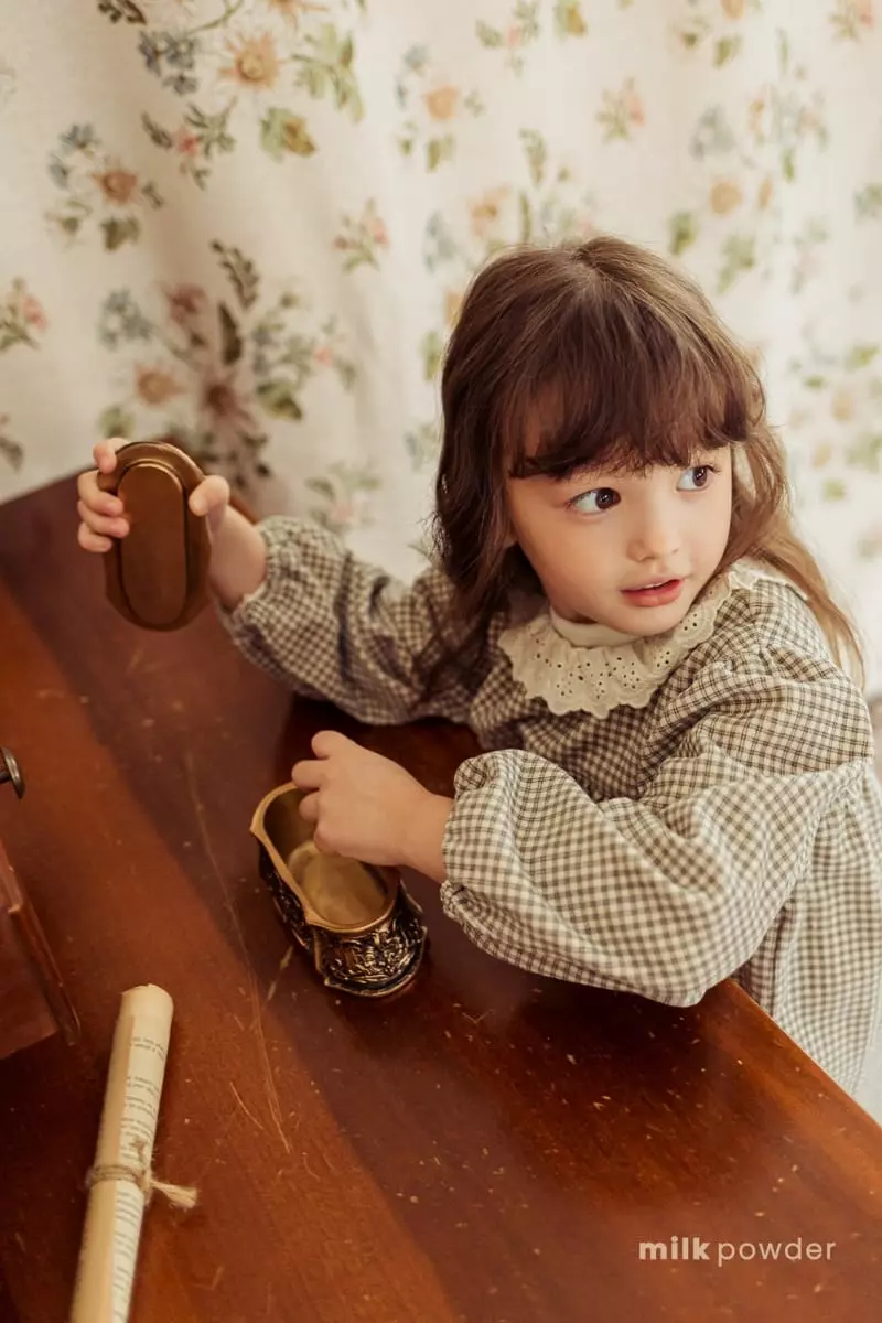 Milk Powder - Korean Children Fashion - #designkidswear - Rib One-piece - 3