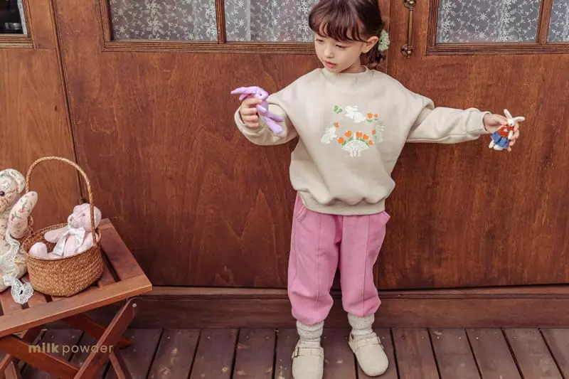 Milk Powder - Korean Children Fashion - #designkidswear - Rabbit Sweatshirt - 12