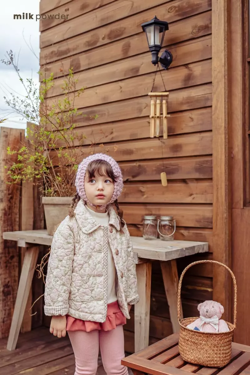 Milk Powder - Korean Children Fashion - #discoveringself - Mongsili Padding Jacket - 5