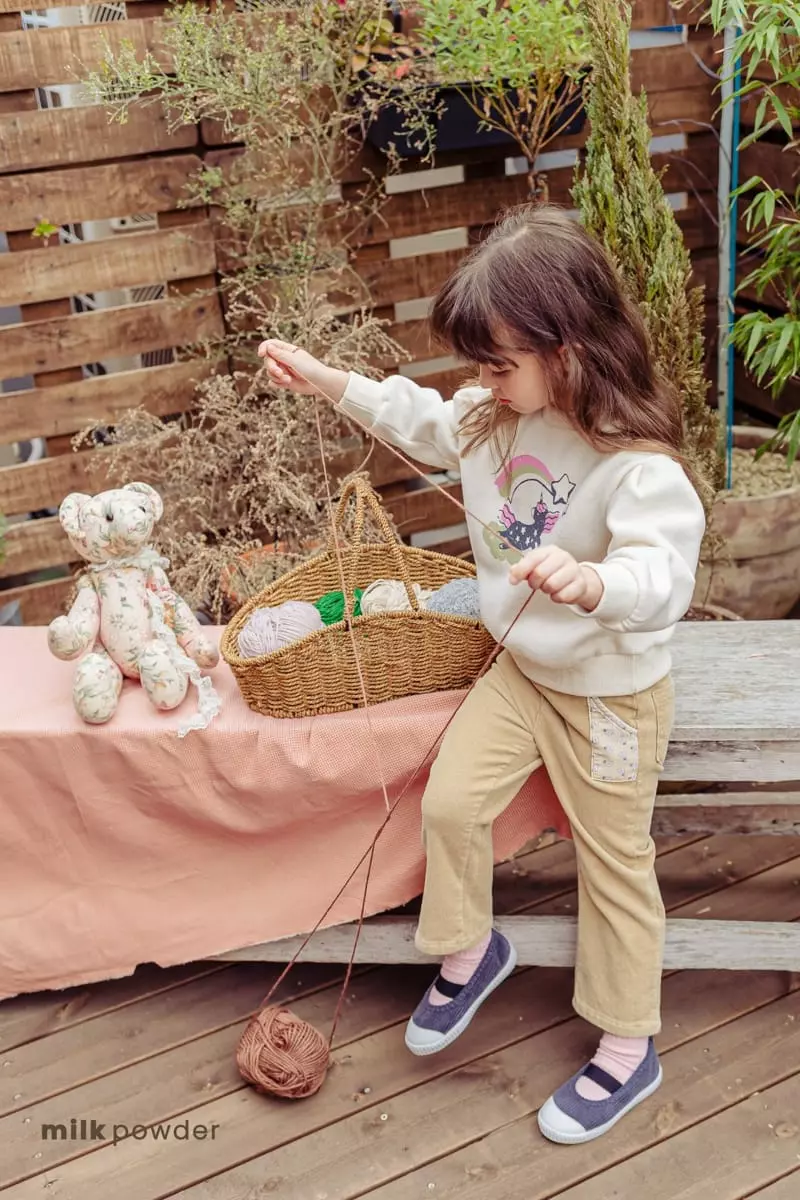 Milk Powder - Korean Children Fashion - #discoveringself - Unicorn Sweatshirt - 12