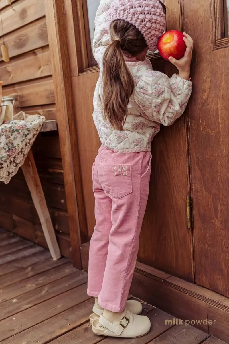 Milk Powder - Korean Children Fashion - #discoveringself - Rib Pants - 6
