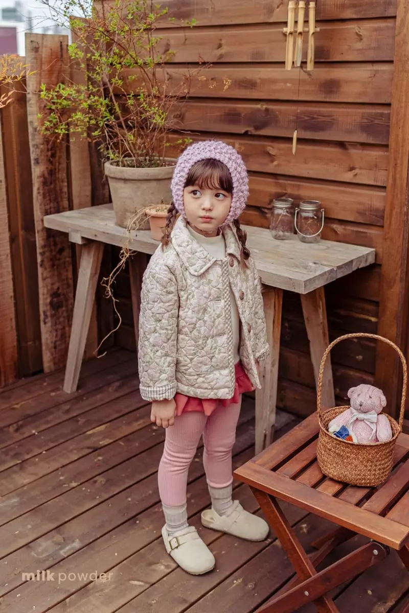 Milk Powder - Korean Children Fashion - #fashionkids - Mongsili Padding Jacket - 6