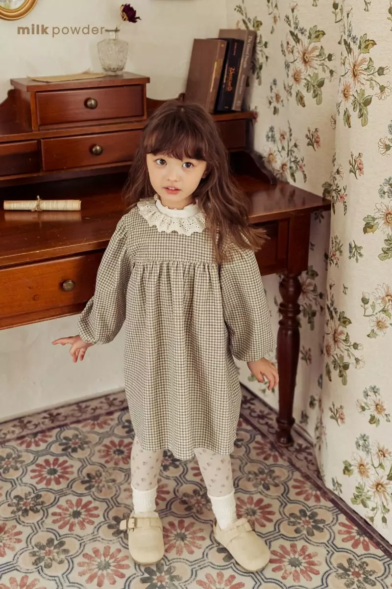 Milk Powder - Korean Children Fashion - #kidsshorts - Rib One-piece - 6