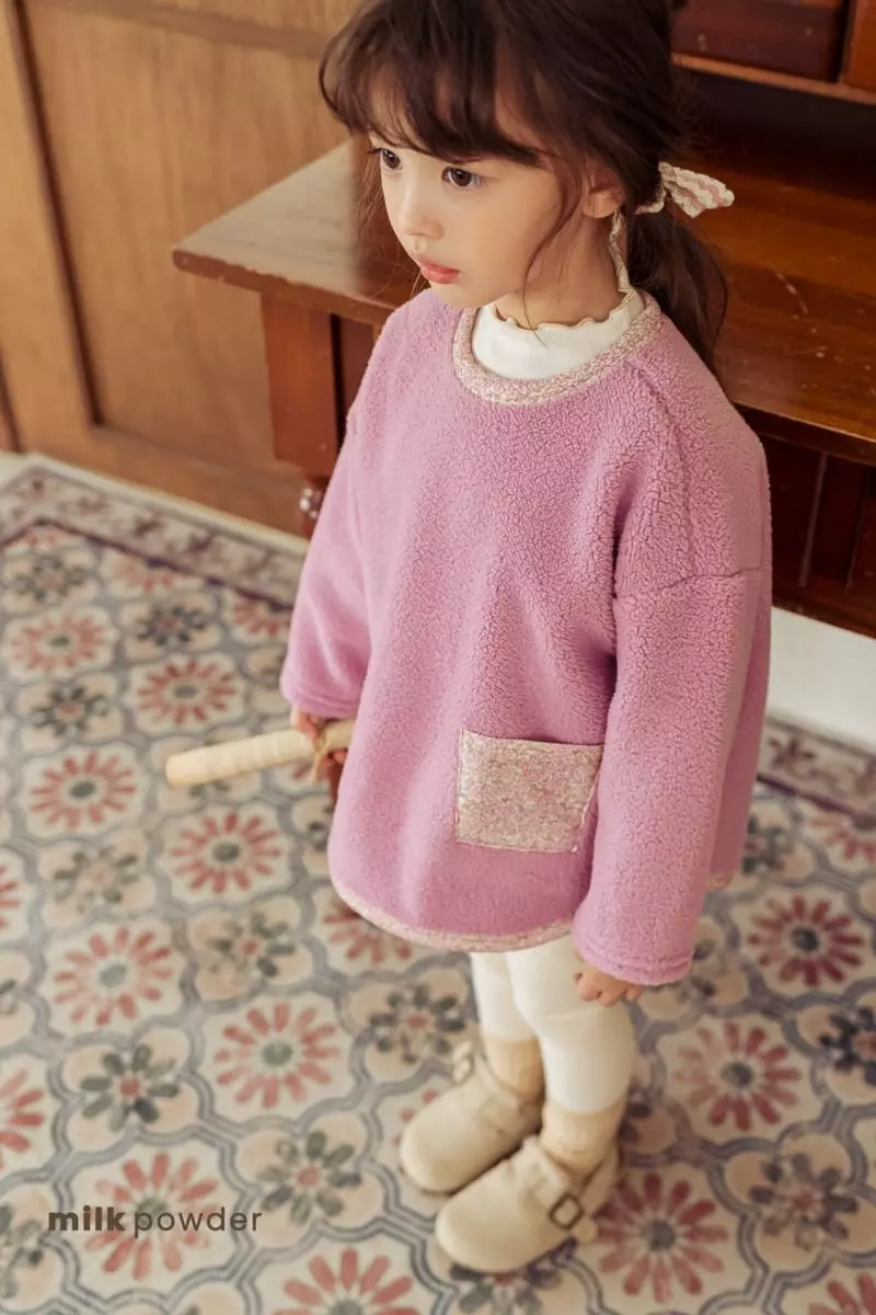 Milk Powder - Korean Children Fashion - #kidsshorts - Teddu Shirt - 3