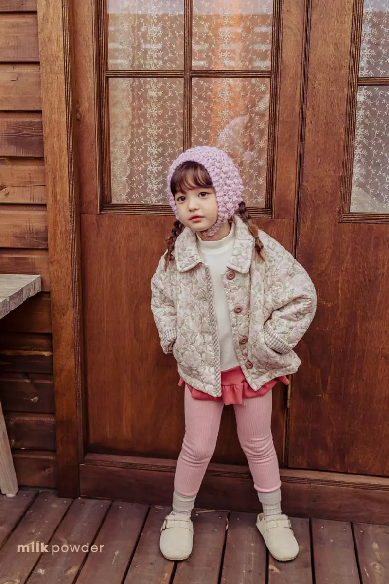 Milk Powder - Korean Children Fashion - #kidsshorts - Yangol Leggings - 6