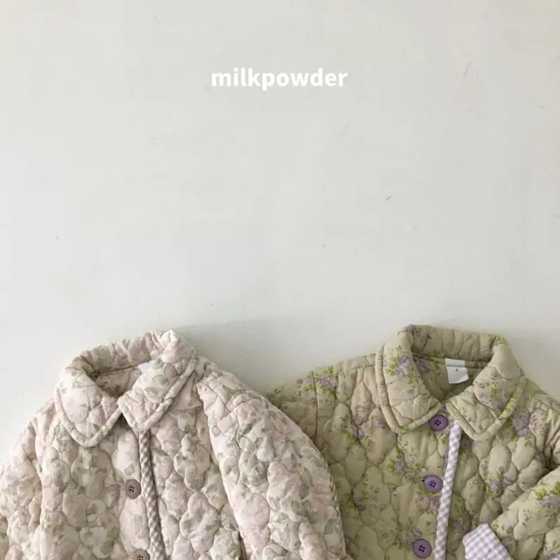 Milk Powder - Korean Children Fashion - #kidzfashiontrend - Mongsili Padding Jacket - 9