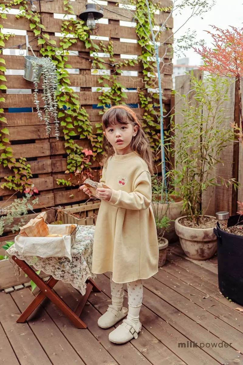 Milk Powder - Korean Children Fashion - #kidzfashiontrend - Cherry One-piece - 7