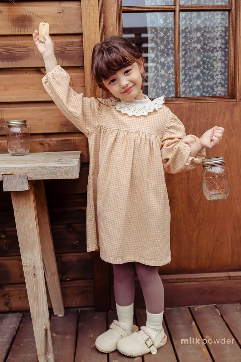 Milk Powder - Korean Children Fashion - #littlefashionista - Rib One-piece - 10