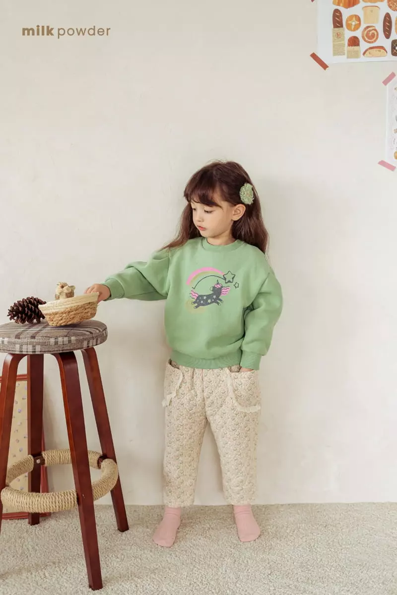 Milk Powder - Korean Children Fashion - #Kfashion4kids - Unicorn Sweatshirt - 4