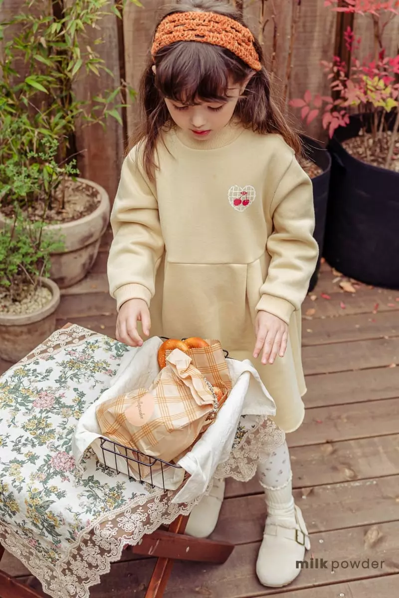 Milk Powder - Korean Children Fashion - #magicofchildhood - Cherry One-piece - 10