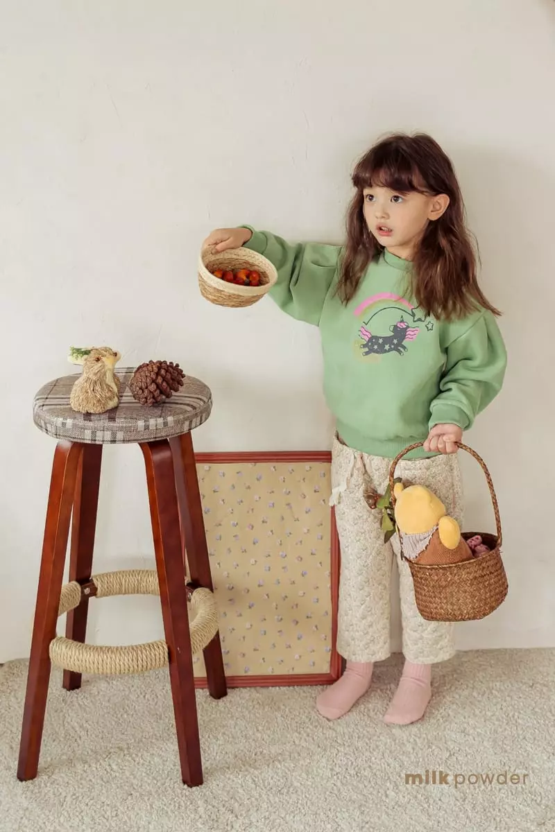 Milk Powder - Korean Children Fashion - #magicofchildhood - Unicorn Sweatshirt - 5