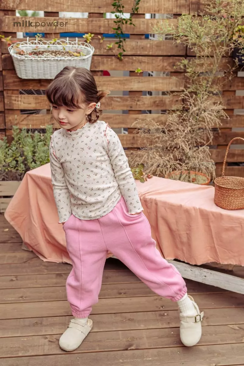Milk Powder - Korean Children Fashion - #magicofchildhood - Mocha Tee - 3