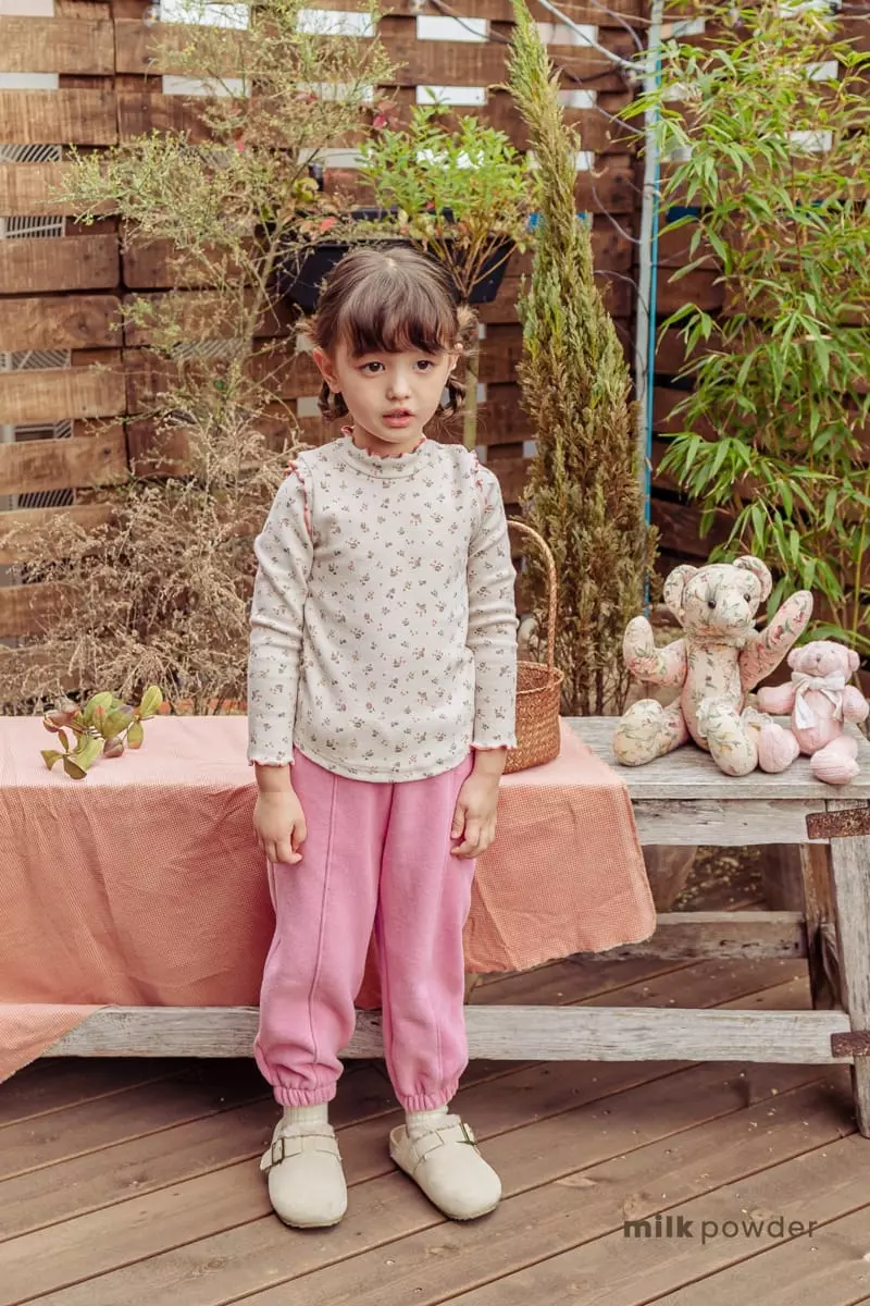 Milk Powder - Korean Children Fashion - #magicofchildhood - Mocha Tee - 4