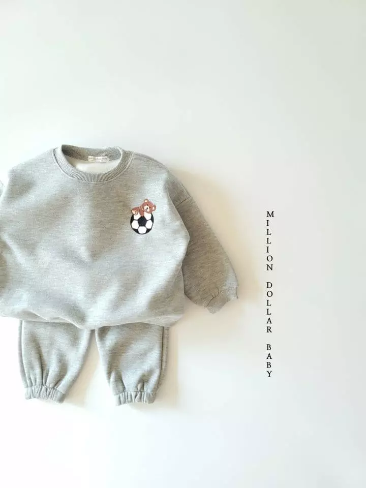 Million Dollar Baby - Korean Children Fashion - #fashionkids - Soccetr Set - 3