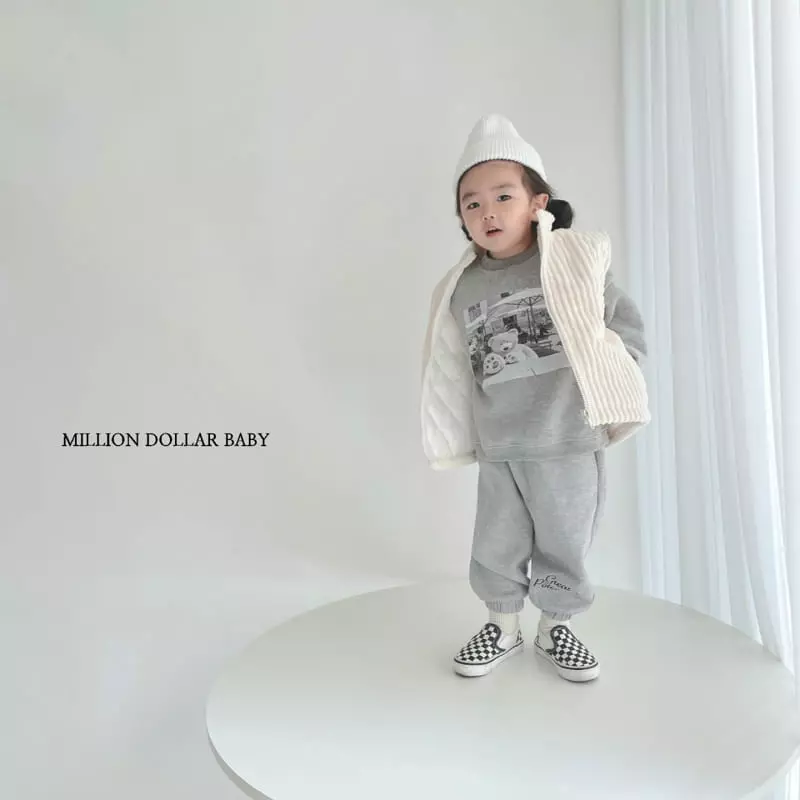 Million Dollar Baby - Korean Children Fashion - #fashionkids - Big Rib Vest - 2