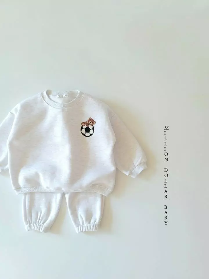 Million Dollar Baby - Korean Children Fashion - #fashionkids - Soccetr Set - 4