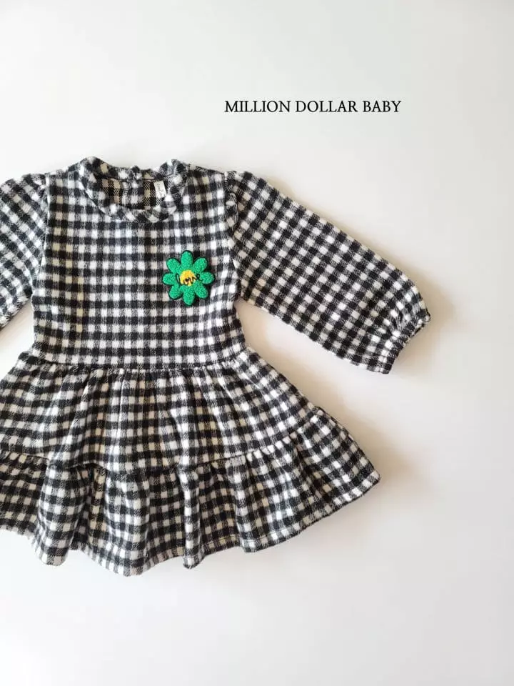 Million Dollar Baby - Korean Children Fashion - #littlefashionista - Vivi Check One-piece - 5