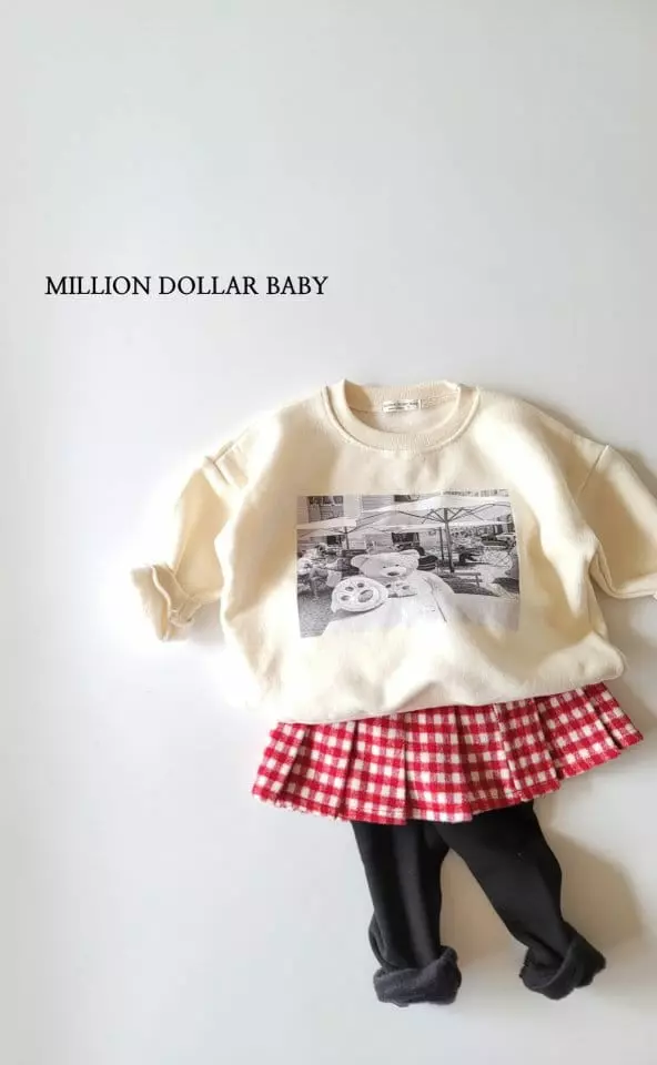 Million Dollar Baby - Korean Children Fashion - #magicofchildhood - Vivi Check Skirt Leggings - 7