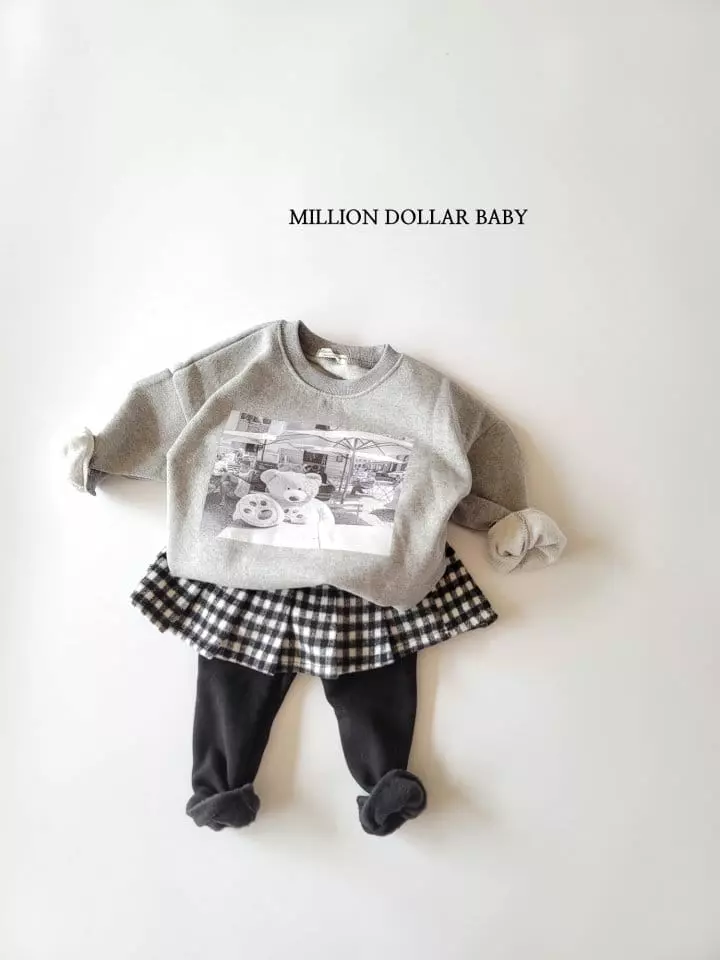 Million Dollar Baby - Korean Children Fashion - #prettylittlegirls - Vivi Check Skirt Leggings - 9
