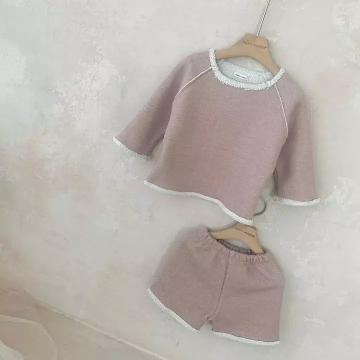 Mimi Market - Korean Baby Fashion - #babyboutiqueclothing - Popcorn Top Bottom Set - 9