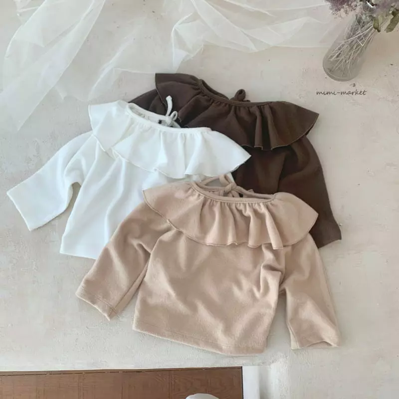 Mimi Market - Korean Baby Fashion - #babyboutiqueclothing - Shushu Collar Tee - 6