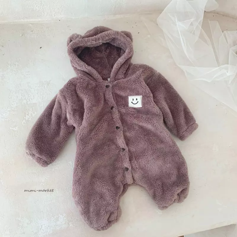 Mimi Market - Korean Baby Fashion - #babyclothing - Bear Bodysuit - 5